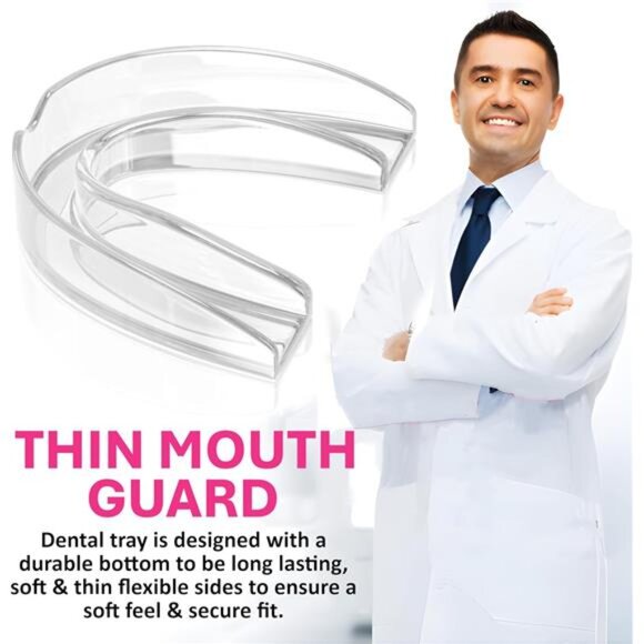 Small Mouth Guard for Women – Comfortable, Custom Fit, Non-Bulky, Moldable - Picture 4 of 7